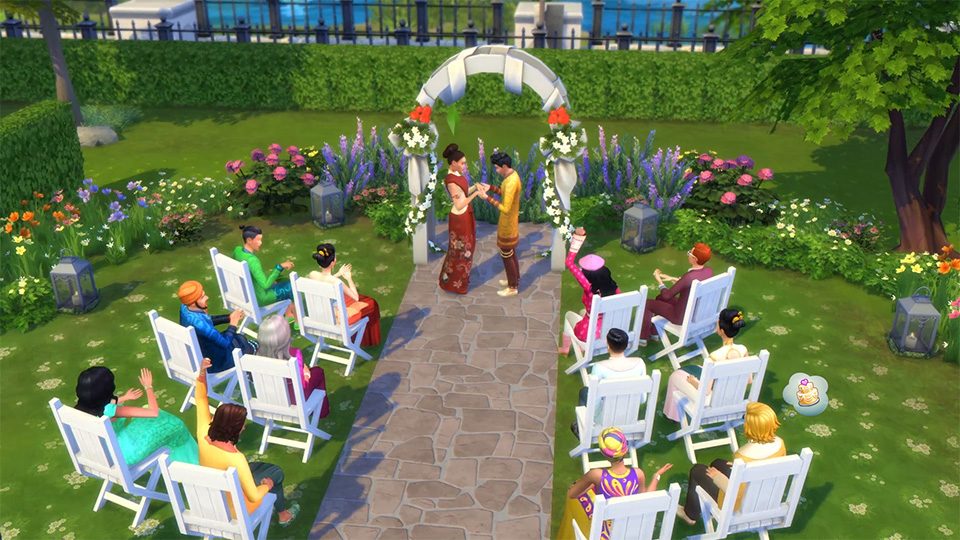 Ako zohnať svadobný oblúk na the sim 3