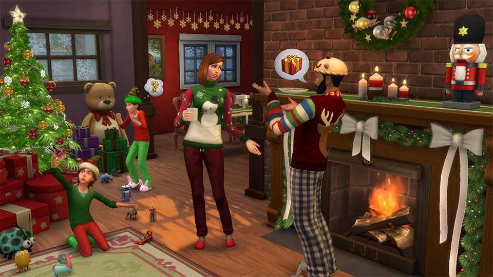 Decorazioni Natalizie The Sims 4.Vi Aspettano Delle Splendide Festivita Con Il Pacchetto Celebrazione Delle Festivita Di The Sims 4