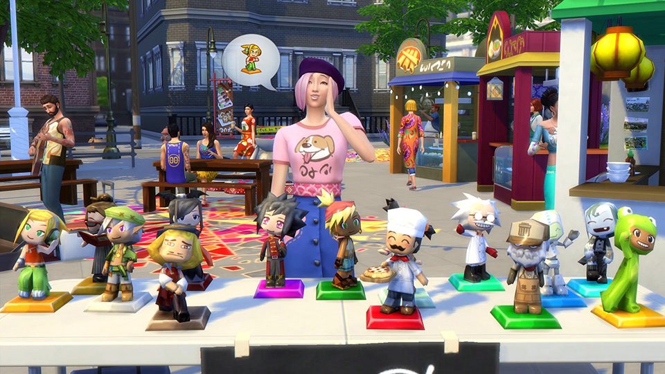 sims 4 flea market