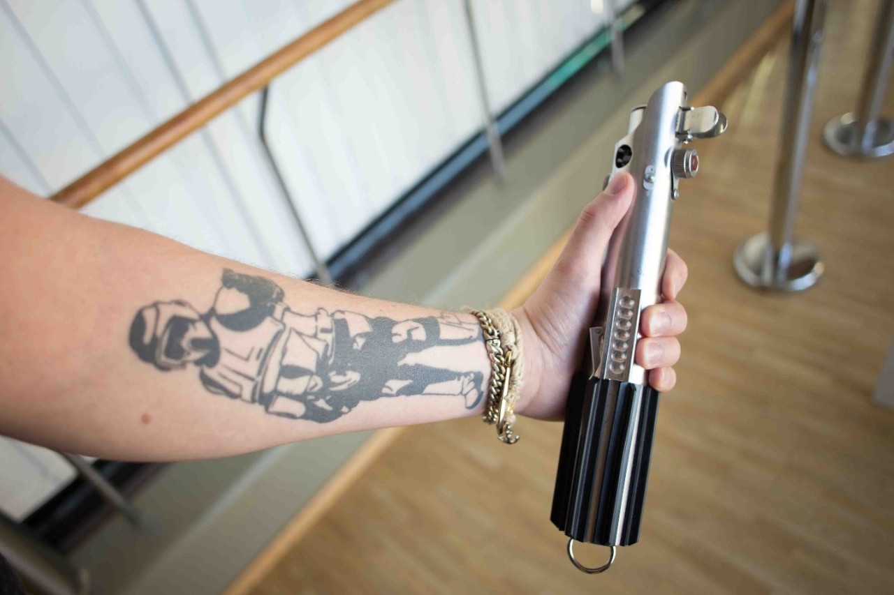 Petter Sköld builds Lightsabers in his free time Petter Sköld builds Lightsabers in his free time