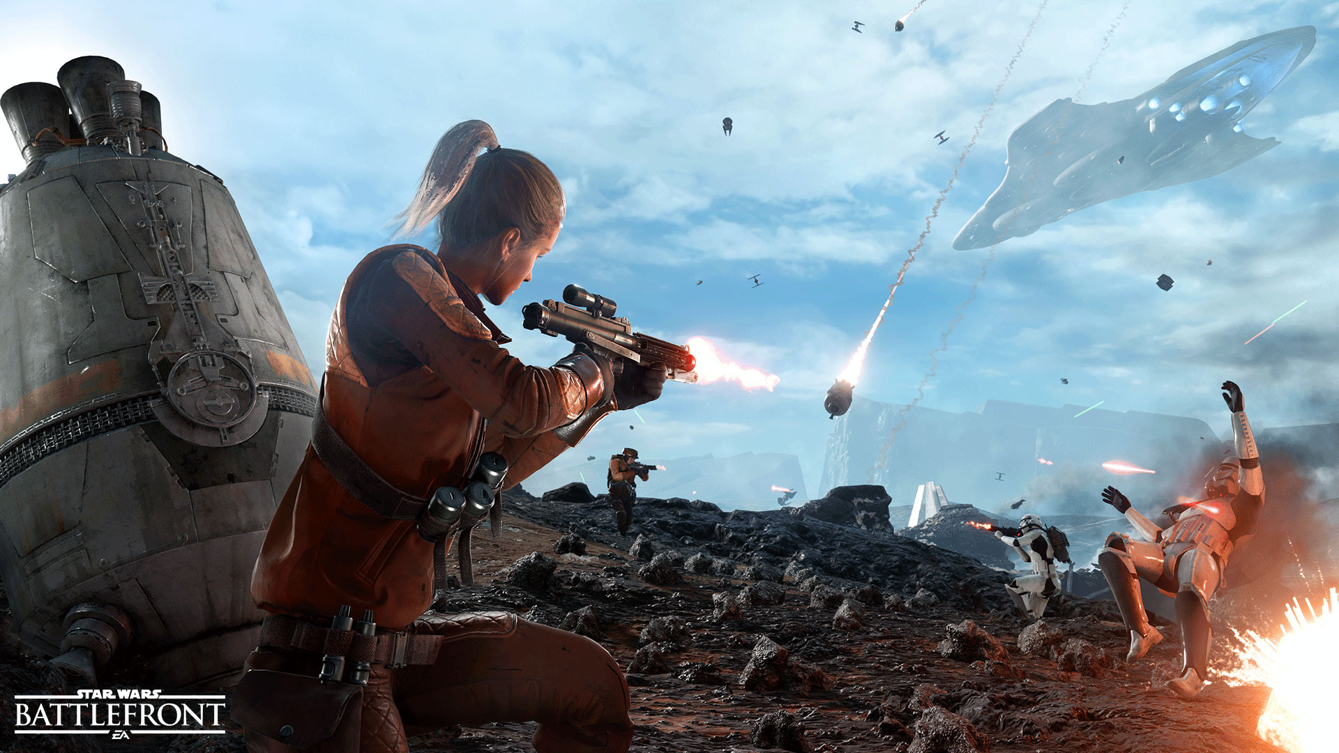 Fight for Pod Control in the ActionFilled Drop Zone Mode Star Wars