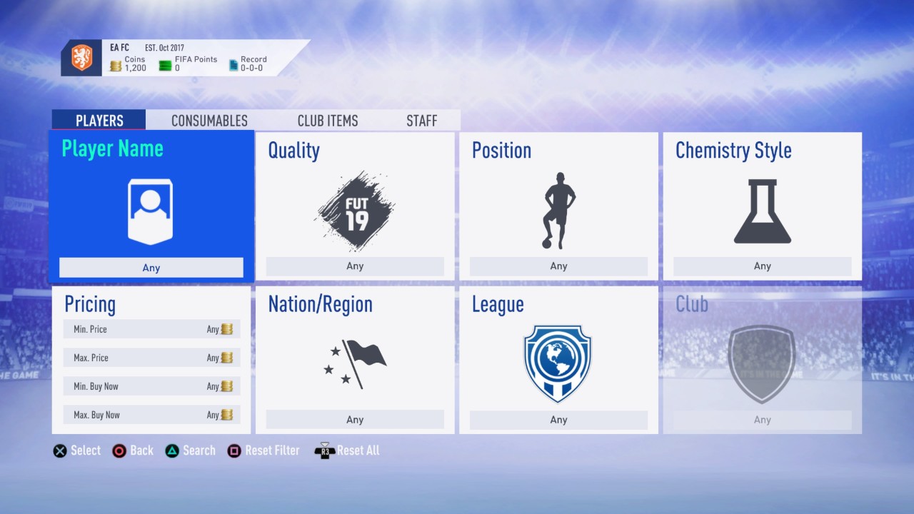 طريقة تحسين تشكيلتك في Fifa Ultimate Team Ea Sports الموقع الرسمي