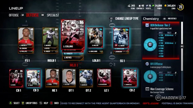 madden ultimate team 17