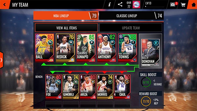 Player Training Nba Live Mobile Season Tip Off Ea Forums