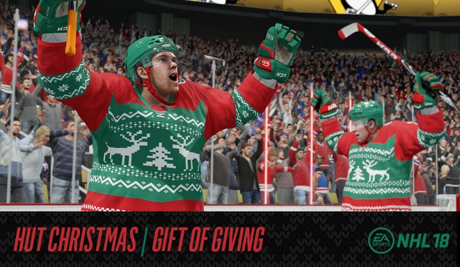 HUT Christmas Gift of Giving - NHL 18 
