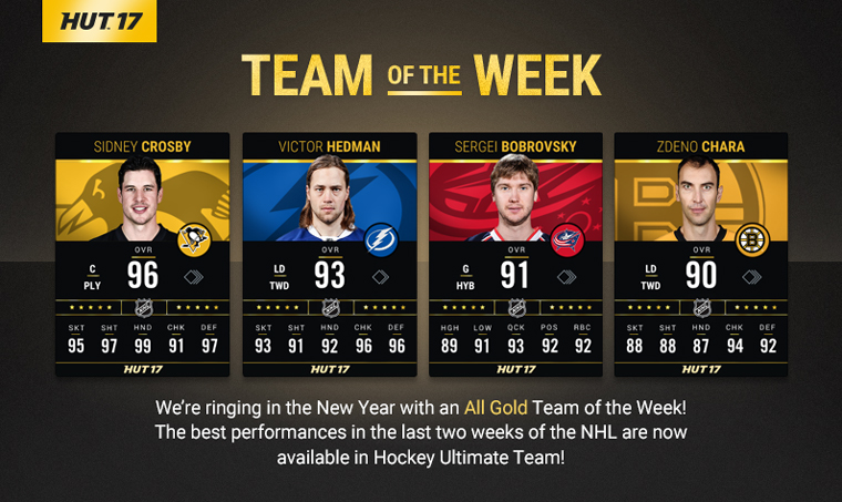 nhl 16 ultimate team collections