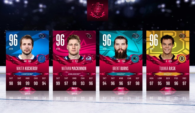 RUBY PLAYER ITEMS AND SETS - NHL 18 