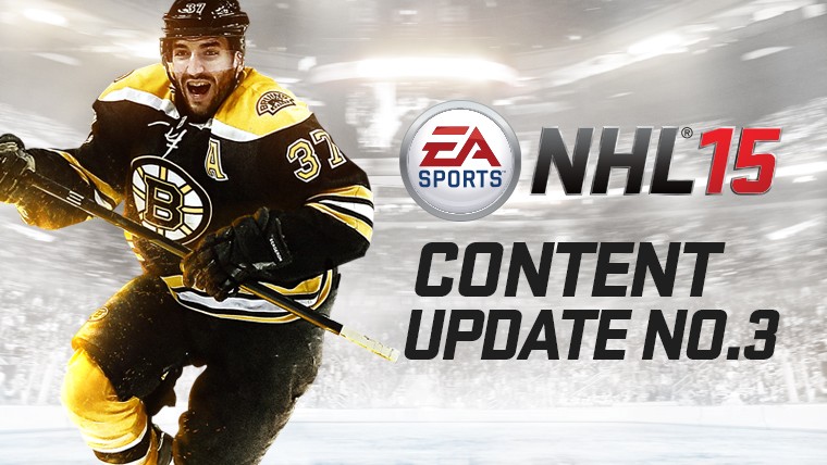 NHL 15 - Content Update #3