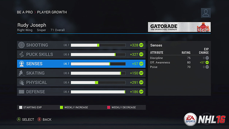 nhl 16 power forward