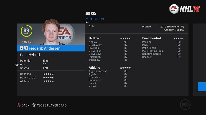 NHL 16 Player Ratings - Top 50 Overall