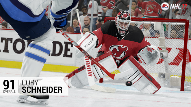 nhl 17 goalie