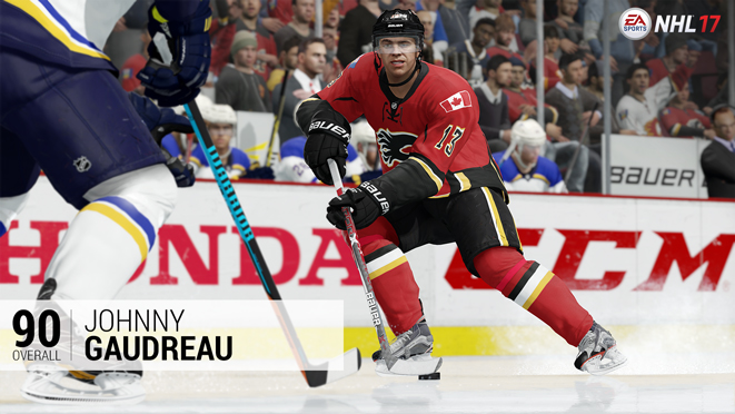 johnny gaudreau nhl 17