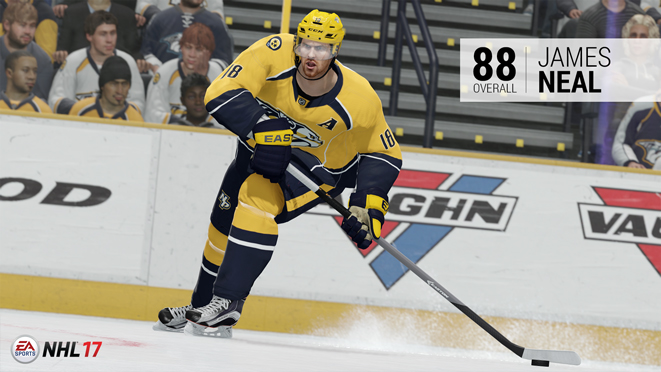 vladimir tarasenko nhl 17 rating