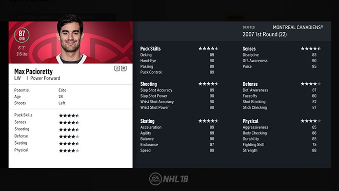 nhl overall