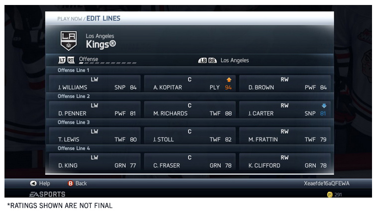 ea nhl 09 pc keyboard commands