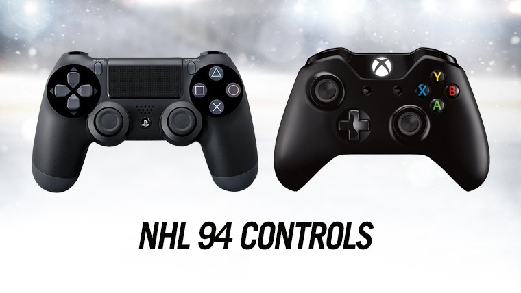 nhl 17 ps4 controls in front of net