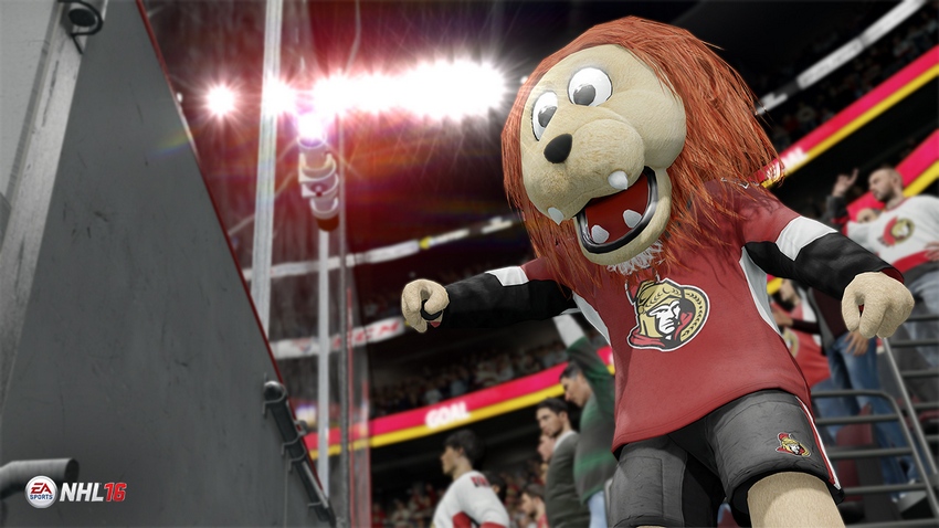 NHL 16 - Mascots