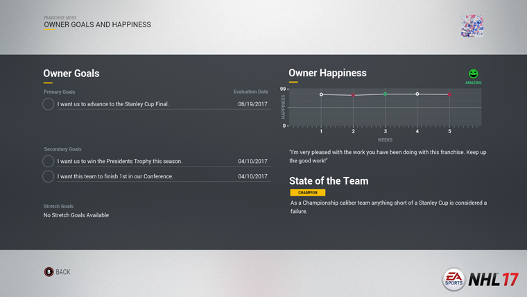NHL 17 - Franchise Mode Deep Dive NHL 17 - Franchise Mode Deep Dive
