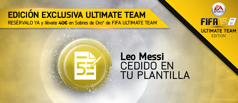 Reserva FIFA 15 Ultimate