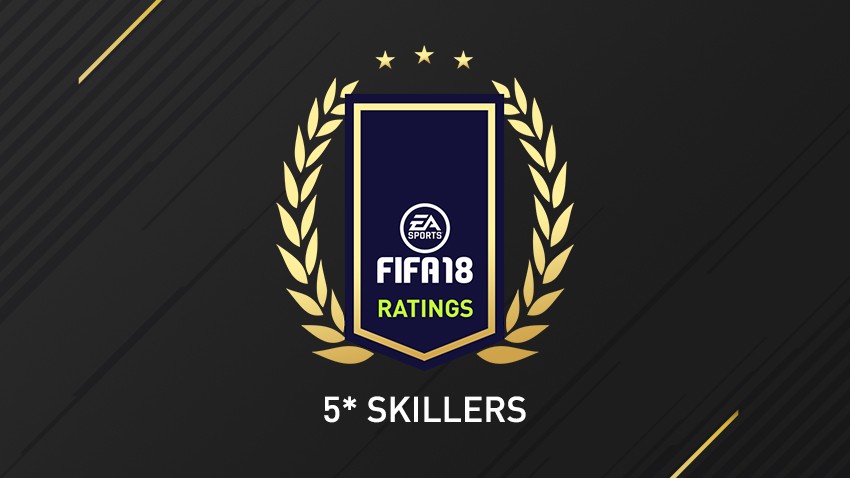 5 star skills players FIFA18 