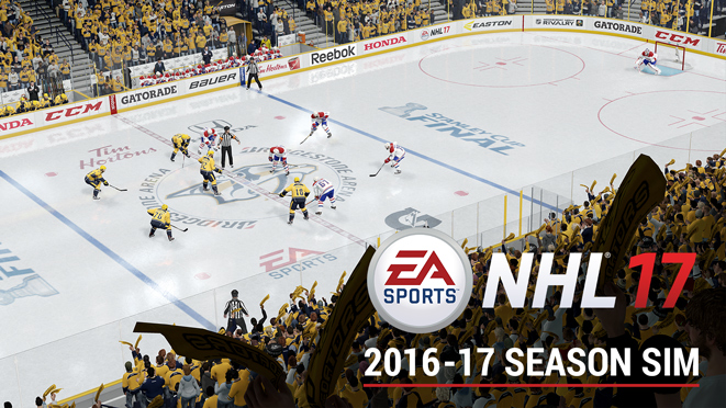 Nhl 17 Sasongssimulering 2016 2017