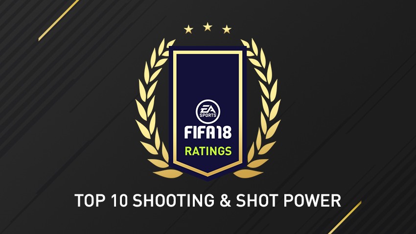 Fifa 18 球員評分射門和射門力道前10名 Ea Sports 官方網站